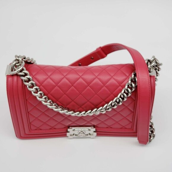 CHANEL Boy Leather Shoulder Bag 2550-080524 - Picture 2 of 16